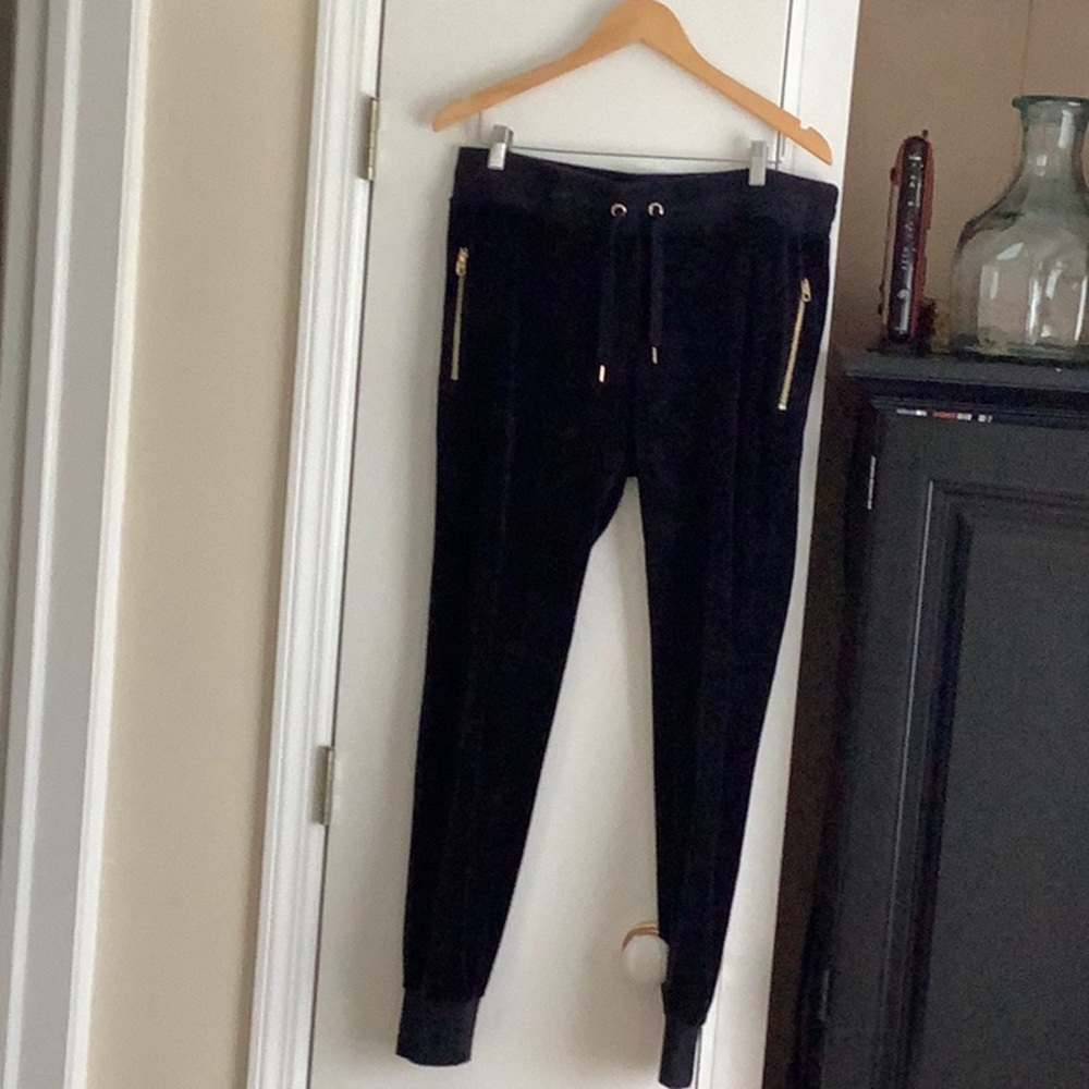 Velvet joggers
